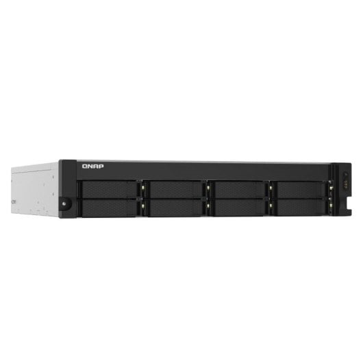 NAS rack QNAP 8 bahías 2U AL324 Quad-Core 4GB DDR4 2x10GbE/2x2.5GbE Turbo System iSCSI TS-832PXU-4G expansión PCIe