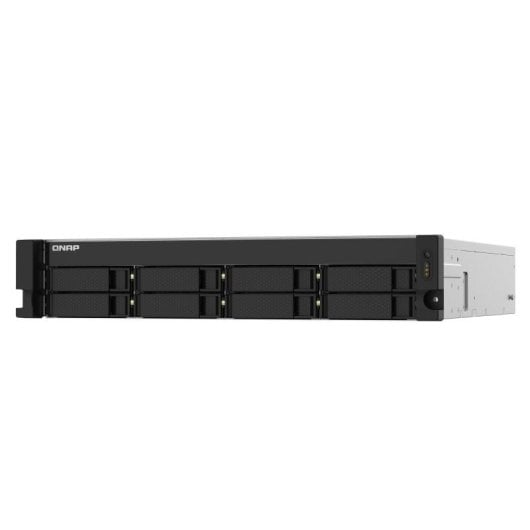 NAS rack QNAP 8 bahías 2U AL324 Quad-Core 4GB DDR4 2x10GbE/2x2.5GbE Turbo System iSCSI TS-832PXU-4G expansión PCIe