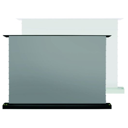 Pantalla de proyección Kimex 049-3711W motorizada 186x105cm ganancia 1.5 WiFi negra
