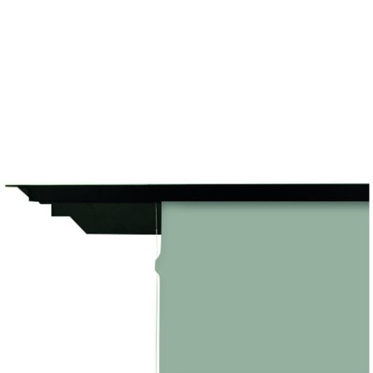 Pantalla de proyección Kimex 049-3711W motorizada 186x105cm ganancia 1.5 WiFi negra