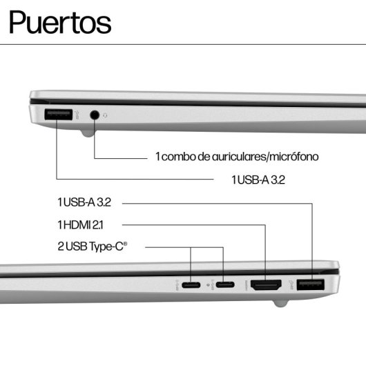 Laptop HP Pavilion 16 da 16", Intel Core Ultra 7 155U, 16 GB di RAM, 1 TB di memoria OLED 2K, Windows 11 FHD IR