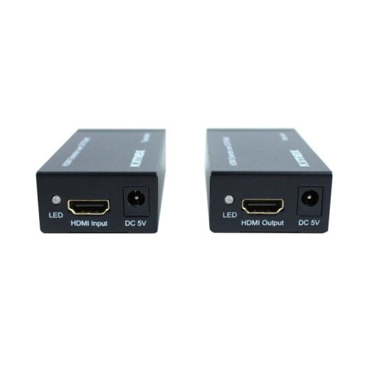 Extensor HDMI Kimex 60m Full HD HDMI 2.0 transmisión por Cat5e/6 IR bidireccional PoE