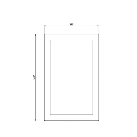 Kimex 033-2001K Soporte escaparate Pared 0 a 55" VESA 200x200 a 400x600 Máx 50Kg