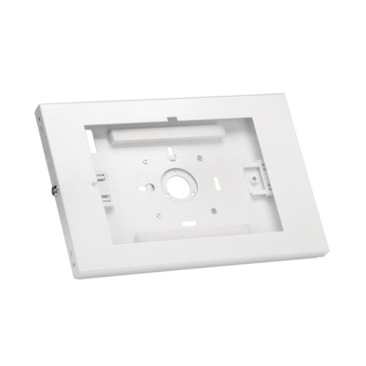 Kimex 091-3044b Supporto universale antifurto per tablet Apple/Samsung 9,7-11", acciaio bianco
