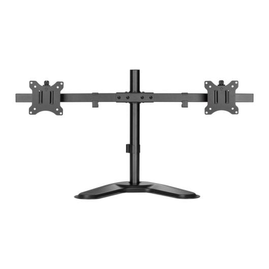 Support d'écran noir Kimex 015-1151 pour 2 écrans 17-32 pouces VESA 75x75/100x100