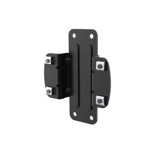 Kimex 031-3232K1 Suporte de Parede para 2 Ecrãs 32″ VESA 75x75/100x100 com Inclinação e Rotação Cinzento/Preto