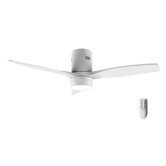 Ventilatore da soffitto Cecotec EnergySilence Aero 5600 Classic 40W LED 3 pale 6 velocità telecomando