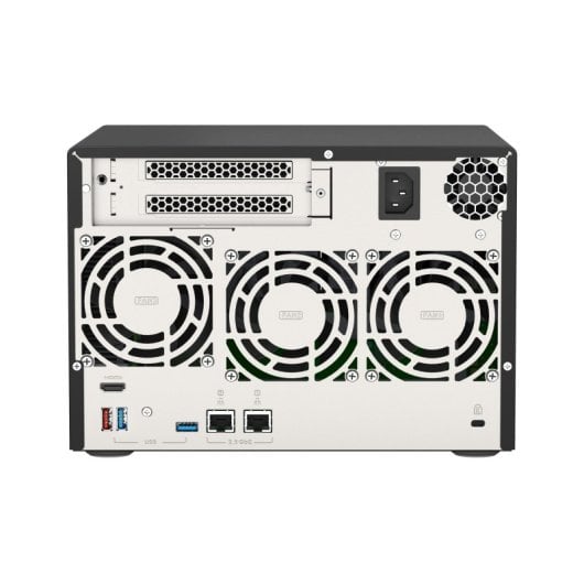Qnap Qnap Nas Tvs-675-8g Zuverlässige und effiziente Netzwerkspeicherlösung mit 6 Einschüben, 60 TB, Quad-Core, 8 GB RAM, 2 Gigabit-Ethernet-Ports, vielseitigen Funktionen und Anwendungen. Ideal für kleine und mittlere Unternehmen!