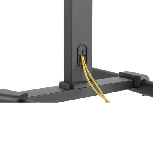 Supporto TV Kimex VESA 100x100-400x400mm Altezza regolabile Inclinazione 32-55″ 35kg