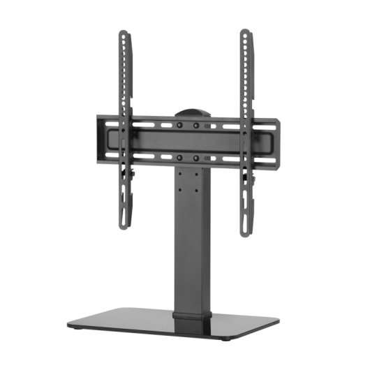 Supporto da tavolo Kimex 020-0145M per TV 32-55″ VESA 200x200-400x400 base in vetro nero