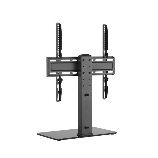 Supporto da tavolo Kimex 020-0145M per TV 32-55″ VESA 200x200-400x400 base in vetro nero