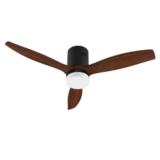 Cecotec  Energysilence Aero 5600 Classic  Ventilador De Techo Con Luz Y Mando 40W Madera/Negro