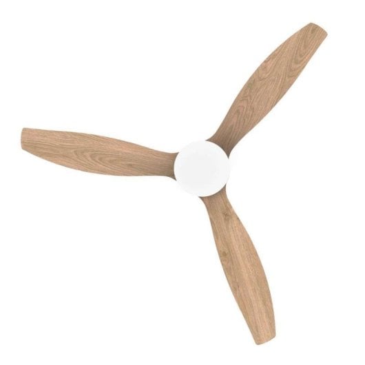 Cecotec Energysilence Aero 5600 Classic Steel Ventilador De Techo Con Luz Y Mando 40w Madera