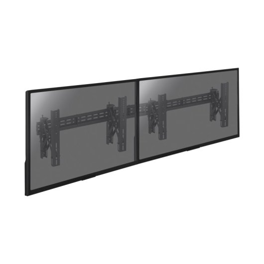 Kimex 017-2112K Supporto a parete per videowall Push Pull VESA 49″-65″ fino a 140 kg Nero