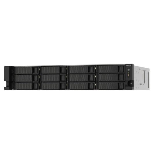 NAS QNAP TS-1273AU-RP-8G Rack 2U Ryzen Embedded V1500B 8GB DDR4 2x2.5GbE 12 bahías PSU redundante