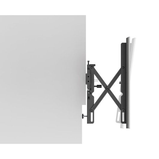 Kimex 017-2004 Videowall Push-Pull VESA 70 kg Micro-regolazione Nero