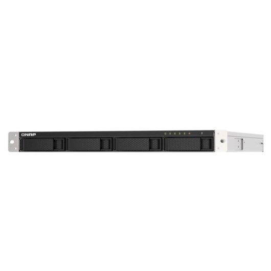 Servidor NAS rack 1U QNAP Intel Celeron J4125 4GB PCIe Fonte Redundante