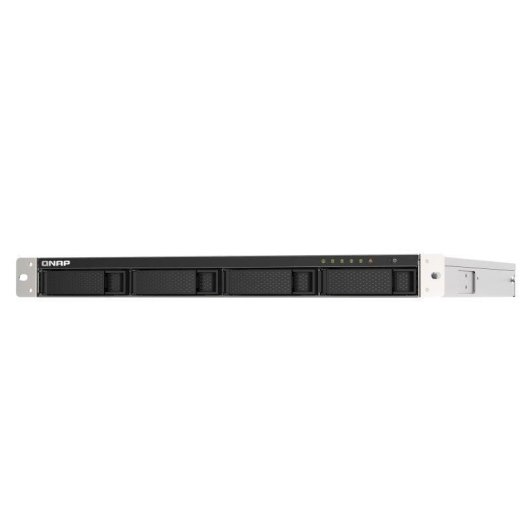 Servidor NAS rack 1U QNAP Intel Celeron J4125 4GB PCIe Fonte Redundante