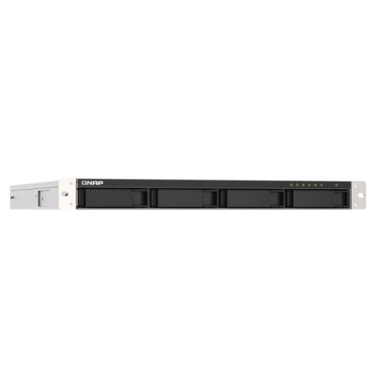 Servidor NAS rack 1U QNAP Intel Celeron J4125 4GB PCIe Fonte Redundante