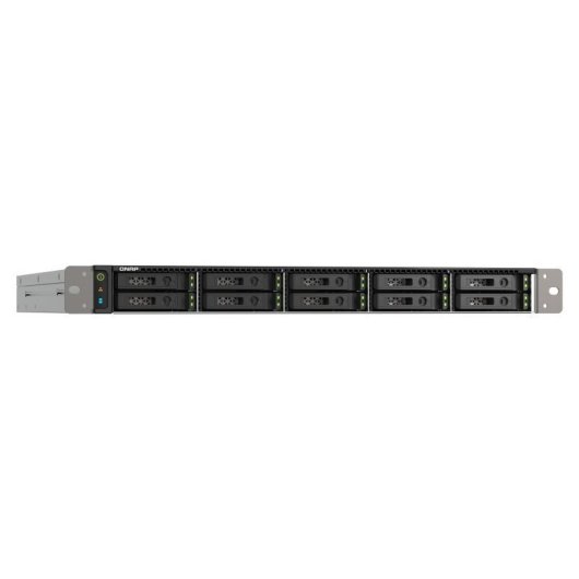 Qnap Nas Ts-h1090fu-7302p-128g 10 baies 2u, Intel Xeon et 128 Go de mémoire Ecc pour un stockage fiable et rapide. Gestion facile avec Qts pour les entreprises exigeantes.
