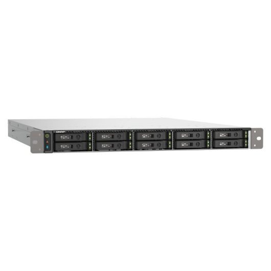 Qnap Nas Ts-h1090fu-7302p-128g 10 baies 2u, Intel Xeon et 128 Go de mémoire Ecc pour un stockage fiable et rapide. Gestion facile avec Qts pour les entreprises exigeantes.