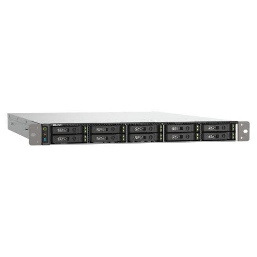 Qnap Nas Ts-h1090fu-7302p-128g 10 baies 2u, Intel Xeon et 128 Go de mémoire Ecc pour un stockage fiable et rapide. Gestion facile avec Qts pour les entreprises exigeantes.