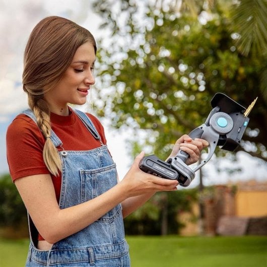 Cortasetos Cecotec Brushless Nexus 21V 2.000mAh Cuchillas Titanio Corte Láser