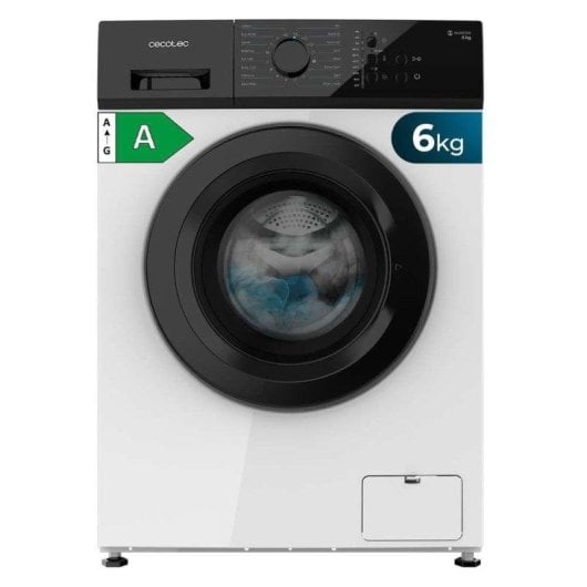 Cecotec Bolero DressCode 620 Inverter Lavadora 6Kg Carga Frontal 1000RPM Blanca A