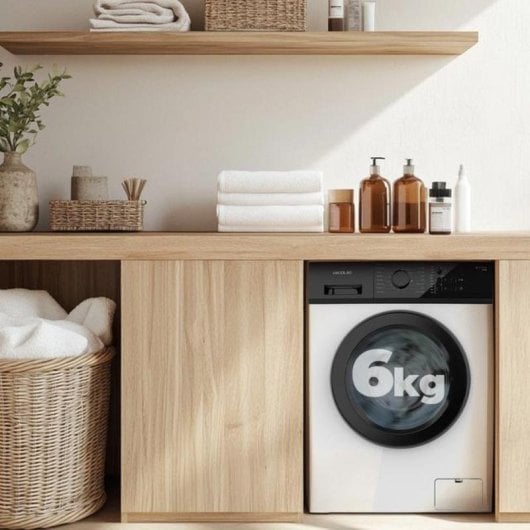 Cecotec Bolero DressCode 620 Inverter Lavadora 6Kg Carga Frontal 1000RPM Blanca A