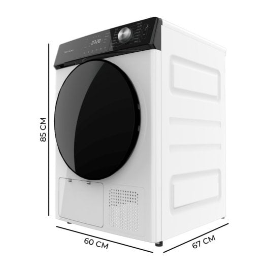 Secadora de bomba de calor Cecotec Bolero Dresscode Dry 10350 10kg Clase B con Spa Care y Pro Care