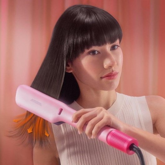 Plancha de pelo Cecotec Air Lisse Black Brushless 3 Modos iónica pantalla integrada