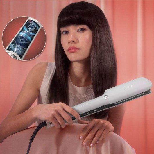 Plancha de pelo Cecotec Air Lisse Black Brushless 3 Modos iónica pantalla integrada