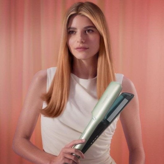 Prancha de Cabelo Cerâmica Cecotec Bamba Ionic Brushless 230ºC 3 Modos Iónica Rosa