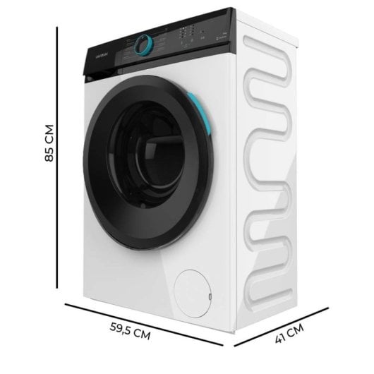Lavadora Cecotec Bolero DressCode 6110 Inverter 6kg Carga Frontal 1200rpm Clase A Blanca
