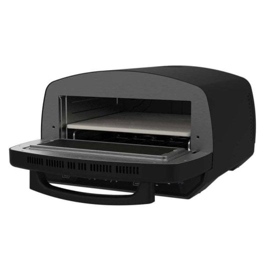 Horno eléctrico Cecotec 13 litros Acero Inoxidable Panel Táctil LED Ahumado Gourmet