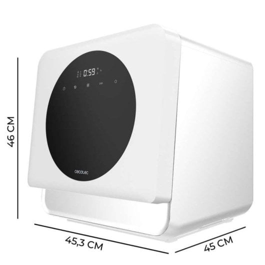 Cecotec Bolero Aguazero 1100 Lavavajiillas Compacto 3 Cubiertos C Blanco