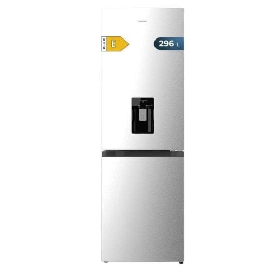 Réfrigérateur combiné Cecotec Bolero CoolMarket Combi Defrost 185 cm 296 L E Inox Distributeur d’eau