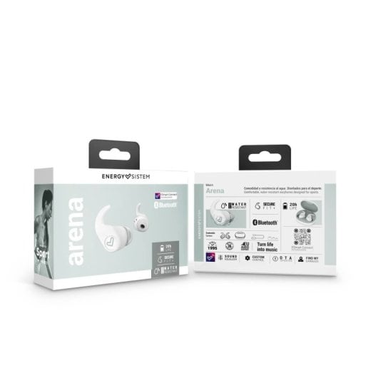 Cuffie Energy Sistem True Wireless Bluetooth 5.3 con microfono e resistenza IPX5