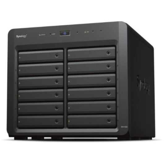 Disco Duro Externo Synology 288TB SATA Hot-swap DX1222 12 Bahías con Ethernet y respaldo automático