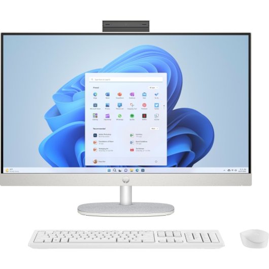 PC Sobremesa HP All-in-One 27-cr1009ns 27 Intel Core Ultra 5 125U 16GB 512GB SSD FHD Blanco