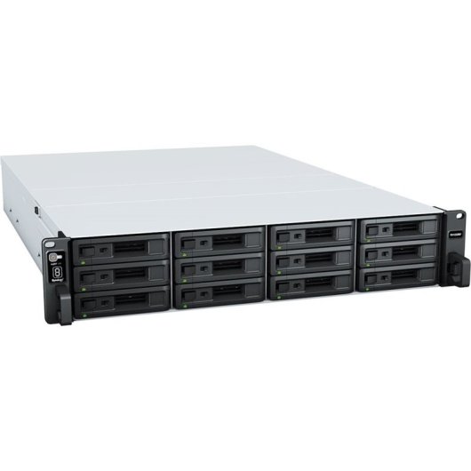 Disco Duro externo Synology 144TB SFP+ 10GbE RX1223RP 12 bahías Hot-swap fuente redundante