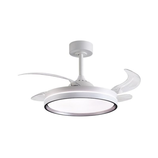 Ventilador de techo Bel Air Akran 4 aspas retráctiles LED 72W 6 velocidades mando remoto