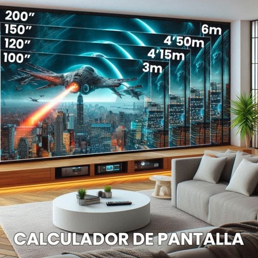 Projetor UnicView FULLHD 1800 ANSI Lúmenes LCD K5000 AndroidTV Correção Digital