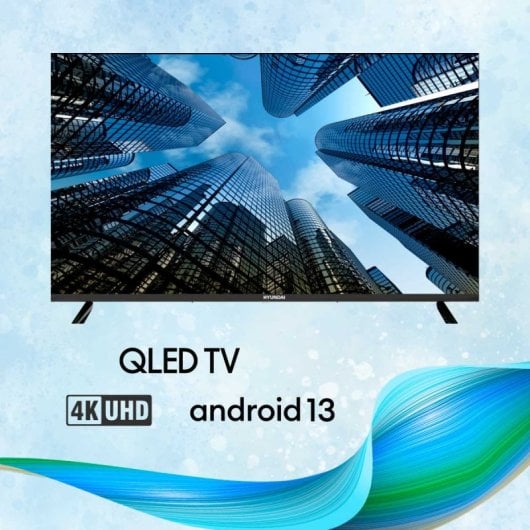 Hyundai QLED HTV4300QUA 43? 4K UHD Android Smart TV Dolby Audio