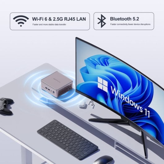 GEEKOM A5 Mini PC AMD Ryzen 5 7430U/16GB/512GB SSD/Windows 11 Pro