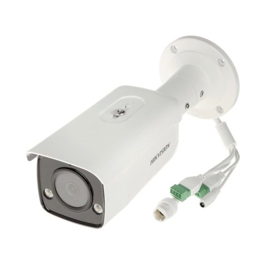 Cámara IP Hikvision DS-2CD2T46G2-ISU/SL 4MP AcuSense luz estroboscópica IR 60m IP67