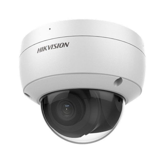 Cámara IP Hikvision DS-2CD2123G2-IU PoE 2MP Full HD 2.8mm Audio Detección Inteligente