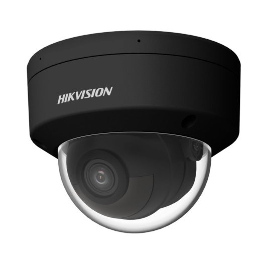 Cámara IP Hikvision DS-2CD2146G2H-ISU 4MP 2.8mm DarkFighter WDR H.265+ PoE Mic Negro