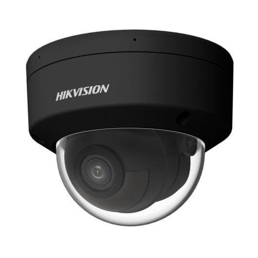 Cámara IP Hikvision DS-2CD2146G2H-ISU 4MP 2.8mm DarkFighter WDR H.265+ PoE Mic Negro