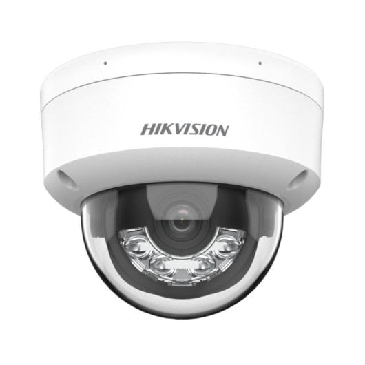 Cámara IP Hikvision DS-2CD1163G2-LIU 6MP 2.8mm PoE Smart Hybrid Light y micrófono